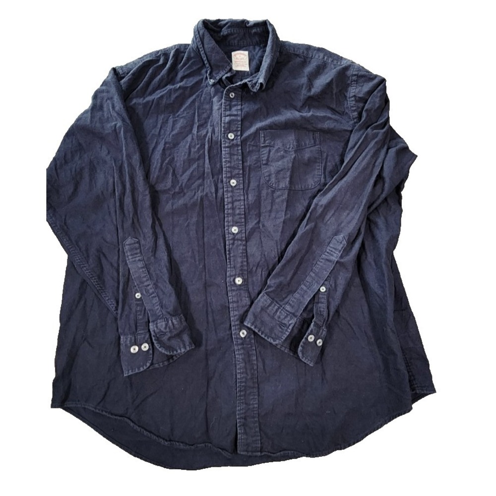 Brooks Brothers Madison Fit Button Down‎ Cotton Shirt Size XL